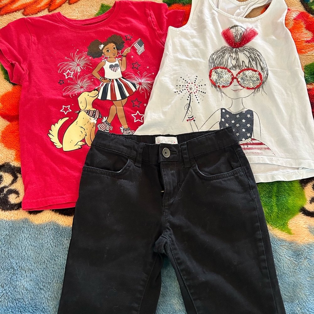 The Children’s Place 4th of July Bundle - Size 5/6 🇺🇸
